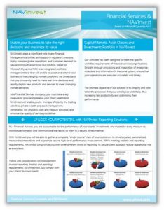 Financial Services for Microsoft Dynamics NAV